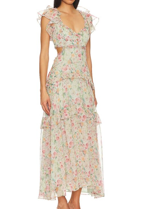 Astr Dresses & Skirts - ASTR the Label Mable Ruffle Dress Size Medium